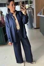 Front Seam Detail Drawstring Pant