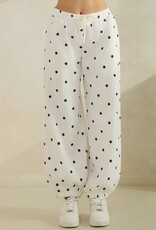 Polka dot sweatpants