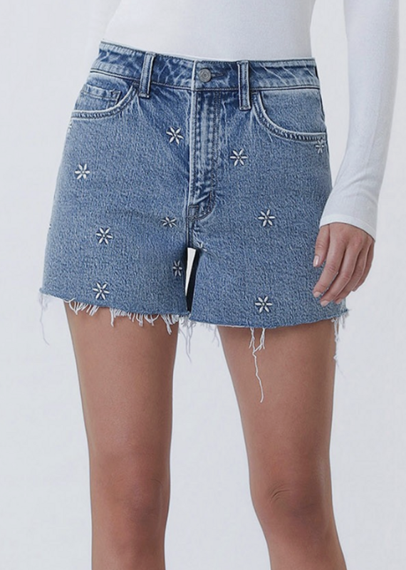 Daisy Denim Shorts