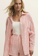 Saturday Stripe Button Up