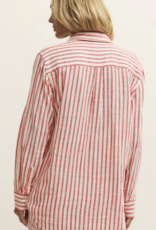 Saturday Stripe Button Up