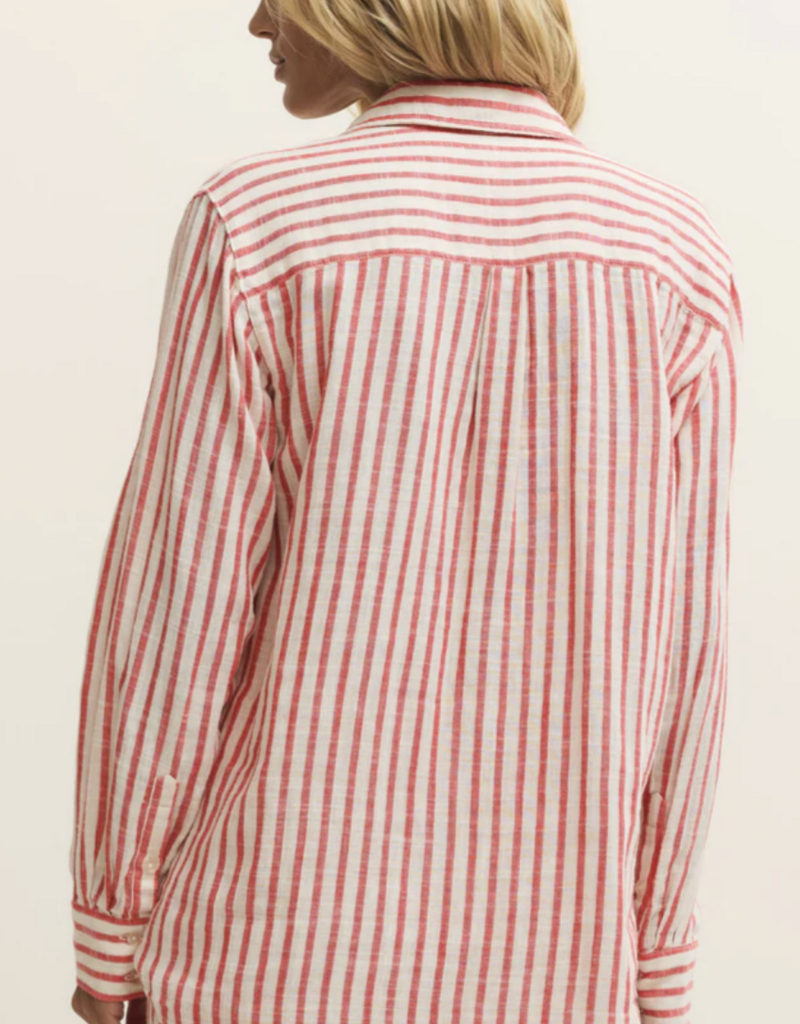 Saturday Stripe Button Up