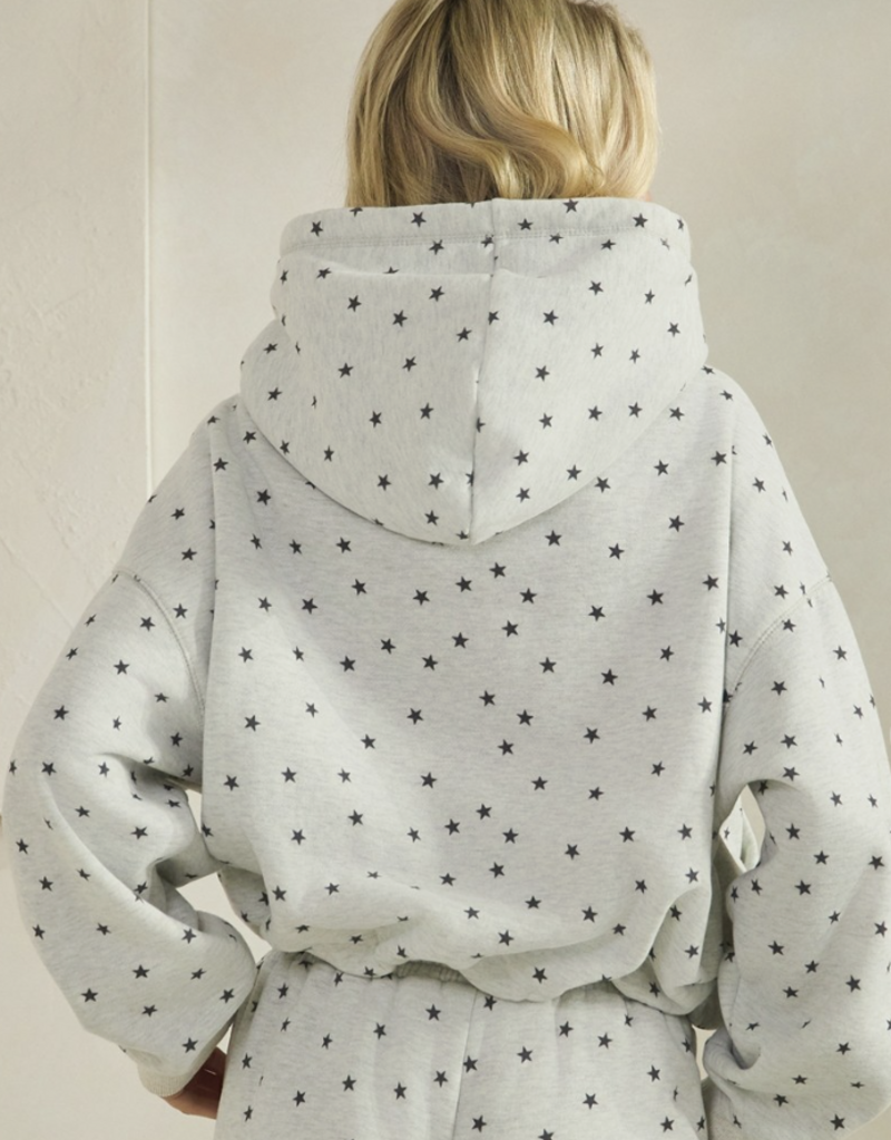 Grey Star Hoodie