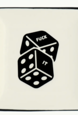 Square Trinket Tray Fuck It Dice