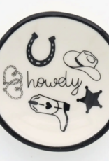 Ring Dish Howdy Western