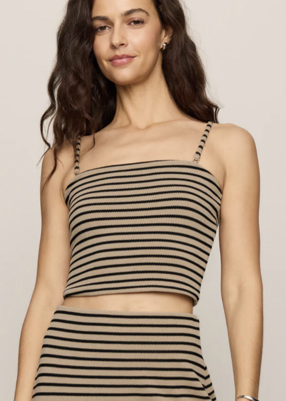 Caffari Stripe Tube Top