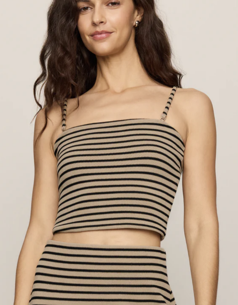 Caffari Stripe Tube Top