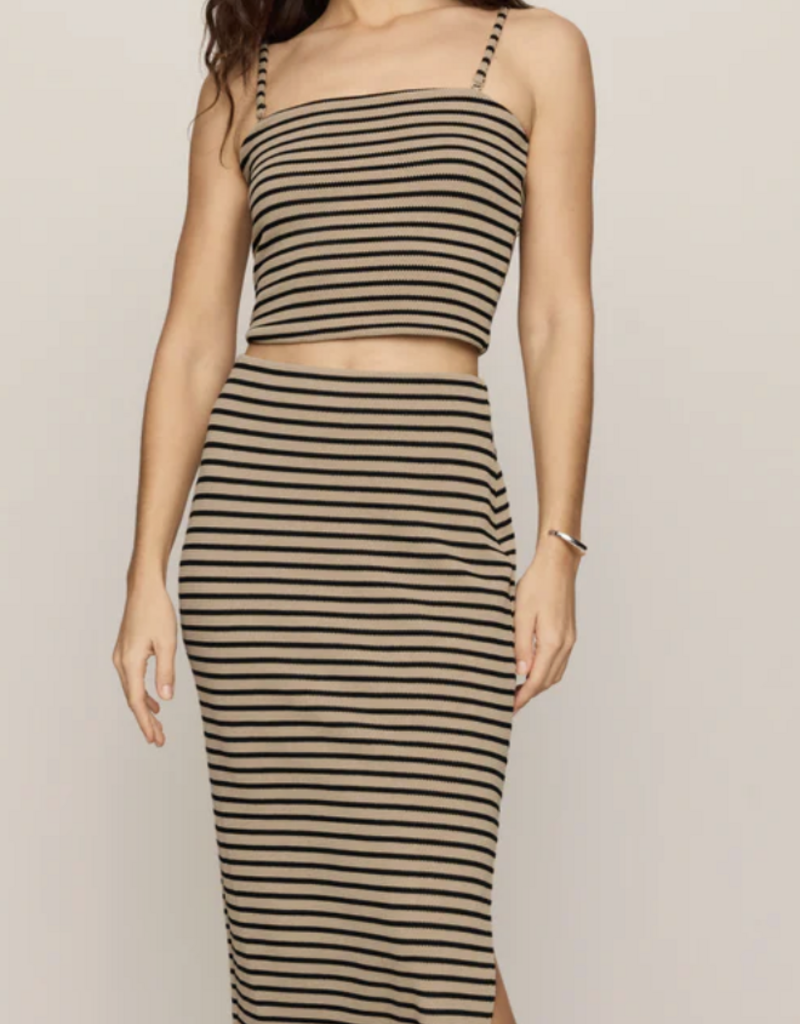 Caffari Stripe Tube Top