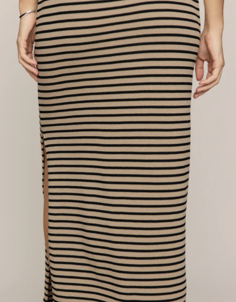 Ainslie Stripe Midi Skirt