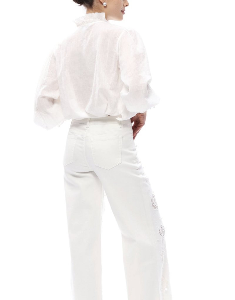 Pearl white jeans