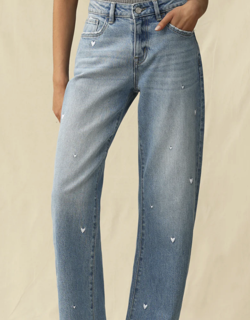 Subtle Heart Denim