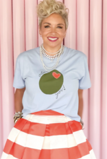 Olive You Cropped Tee