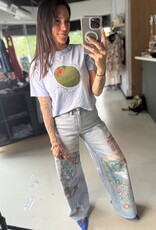 Olive You Cropped Tee