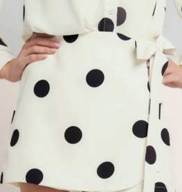 Polka Dot Skort