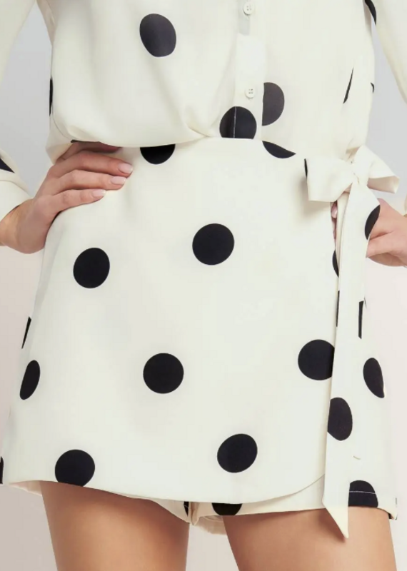 Polka Dot Skort