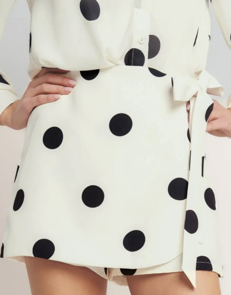 Polka Dot Skort