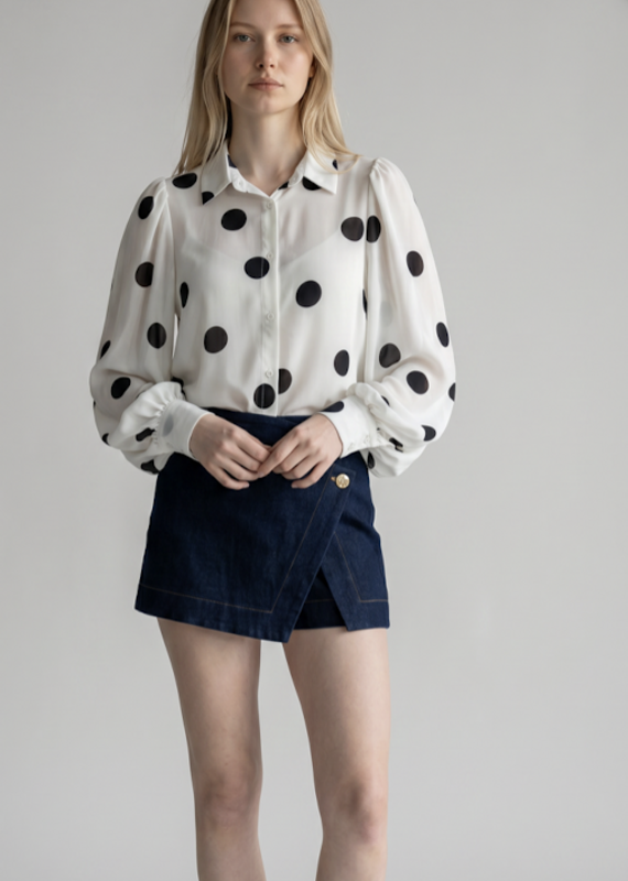 Polka Dot Blouse