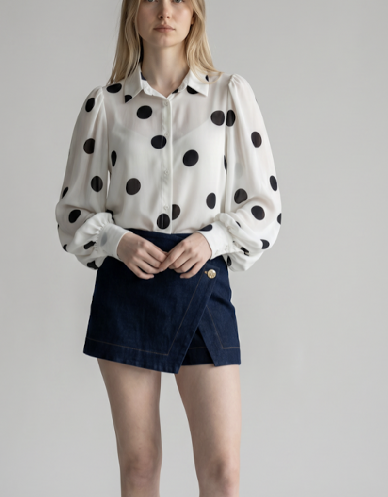 Polka Dot Blouse