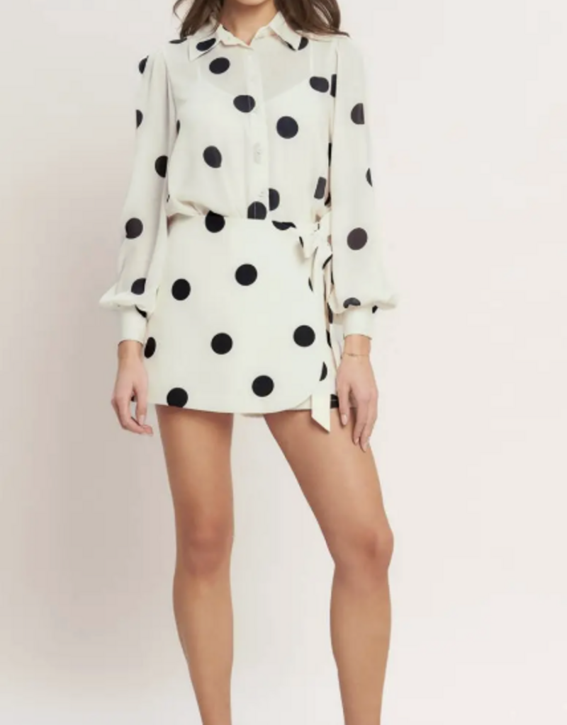 Polka Dot Blouse