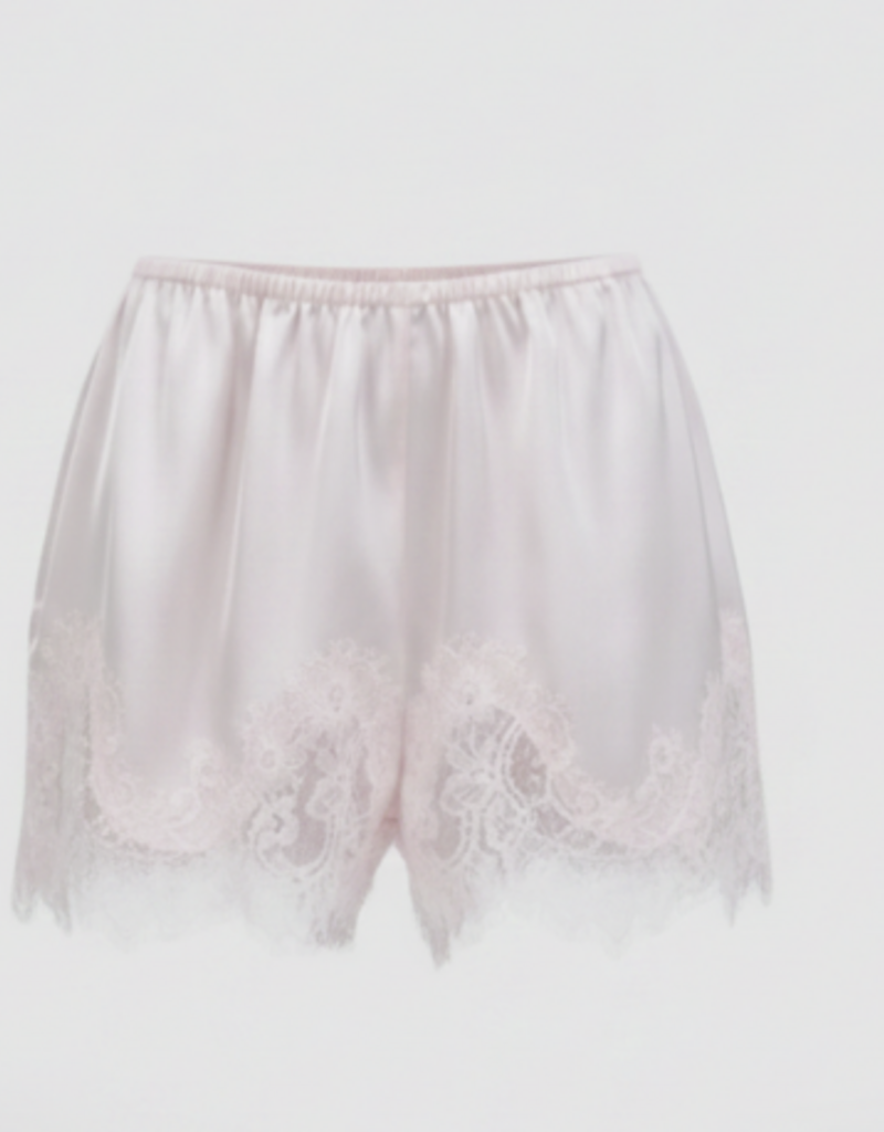 Pink Lace Shorts