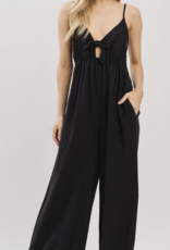 Front Tie  Jumpsuit