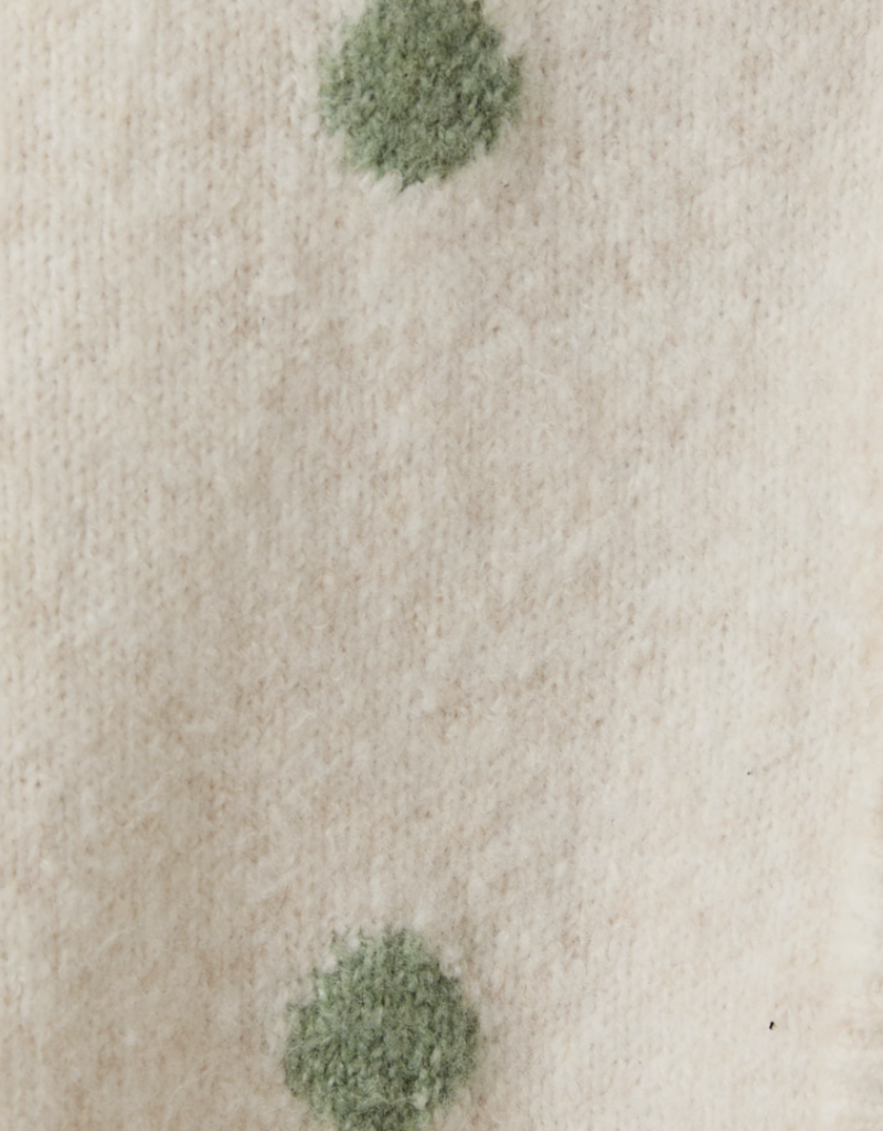 Sage Dot Cardigan