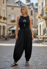 Satin Harem Pants