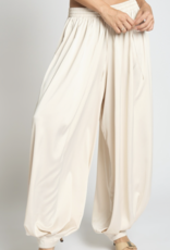 Satin Harem Pants
