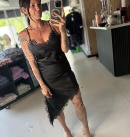 Assym Lace Drim Dress