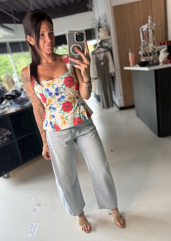 Karrie Floral Top