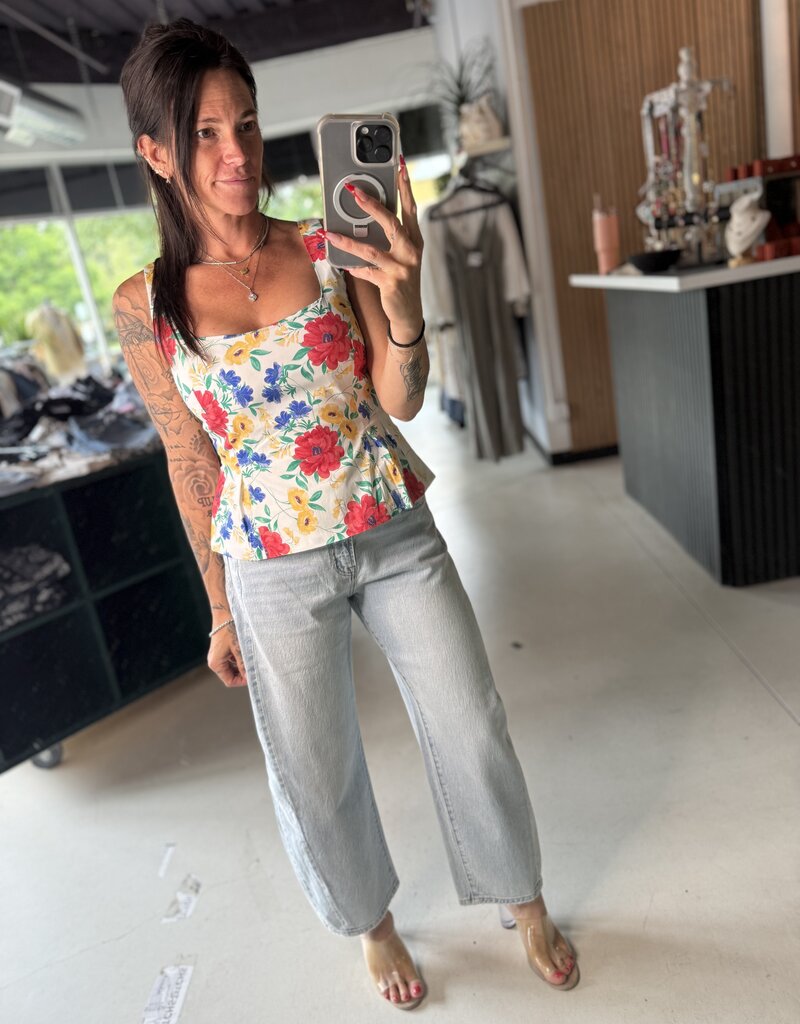 Karrie Floral Top