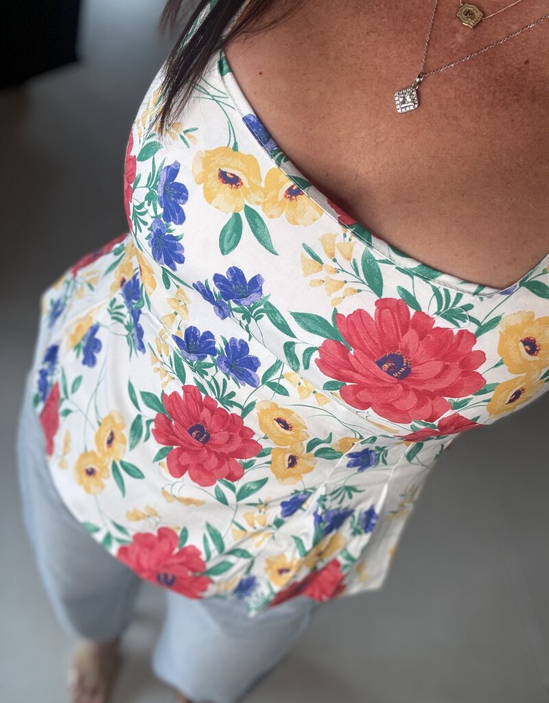 Karrie Floral Top