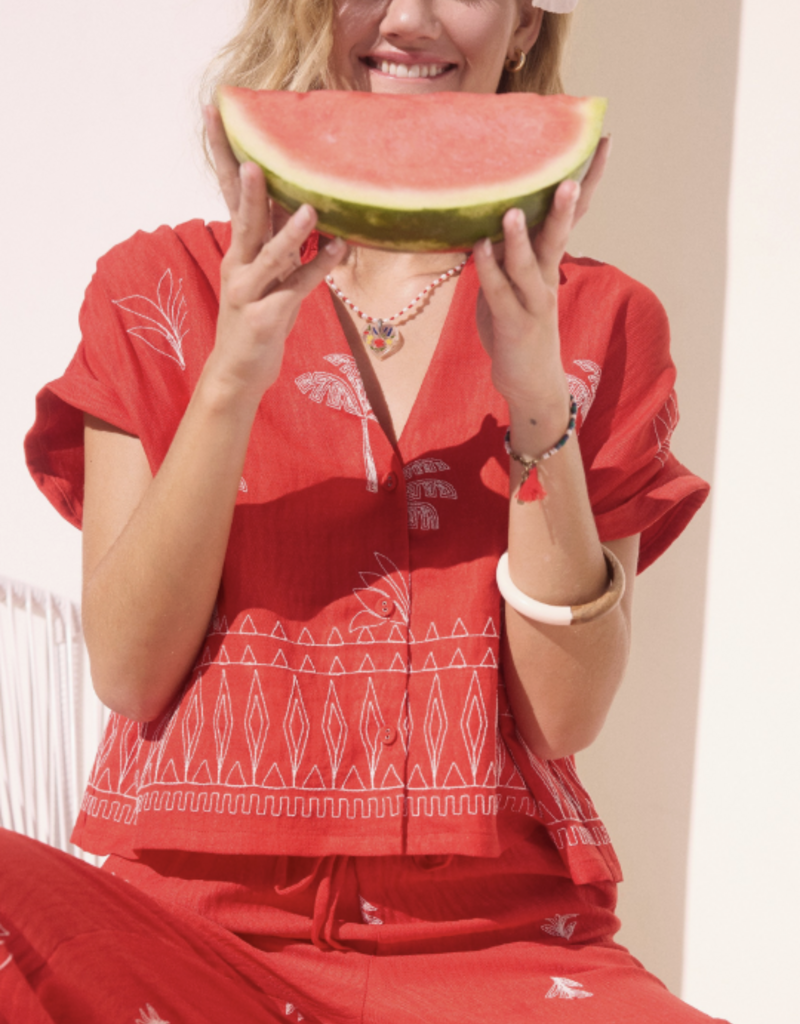 Palm Blouse
