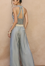 Chambray Stripe Pants