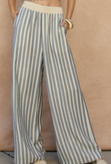 Chambray Stripe Pants