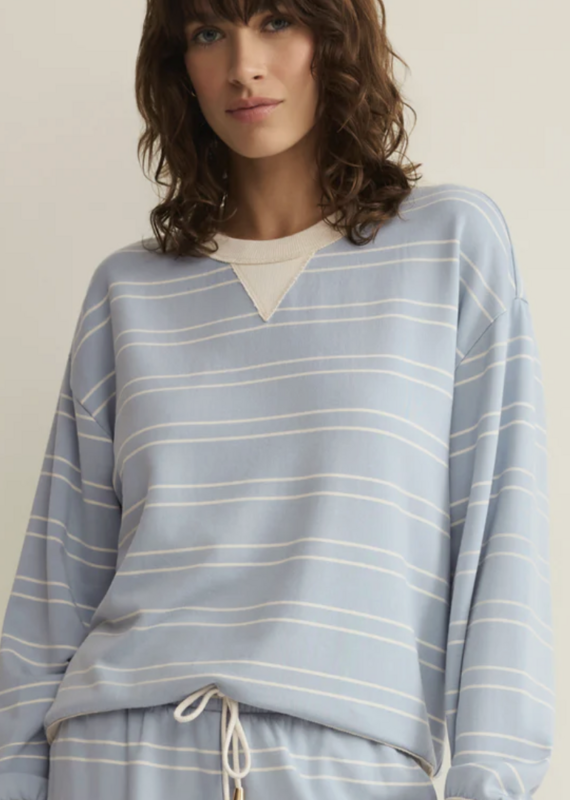 Stand Out Striped Sweatshirt