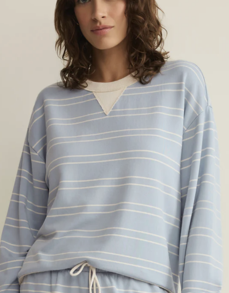 Stand Out Striped Sweatshirt