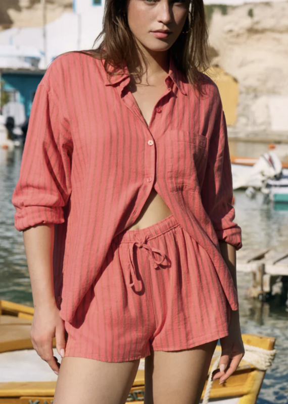 The Perfect Striped Button Up
