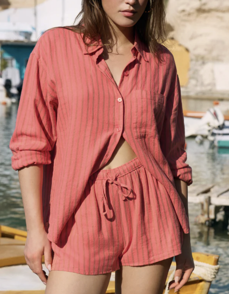 The Perfect Striped Button Up