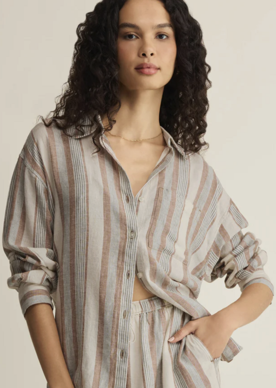 The Perfect Striped Button Up