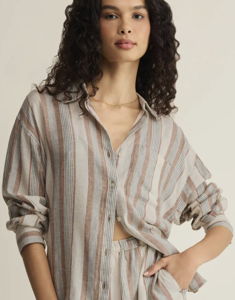 The Perfect Striped Button Up