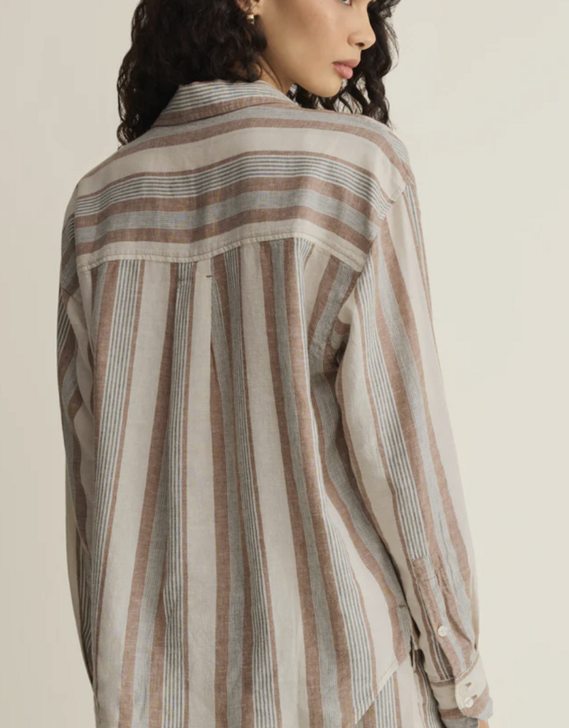 The Perfect Striped Button Up