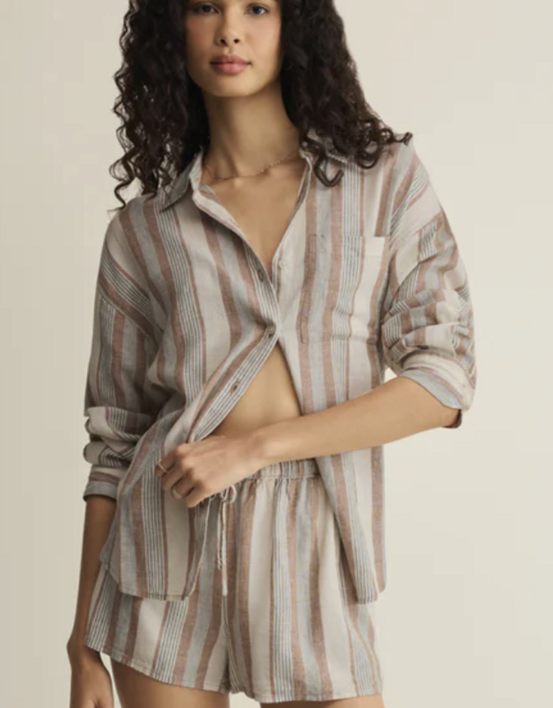 The Perfect Striped Button Up