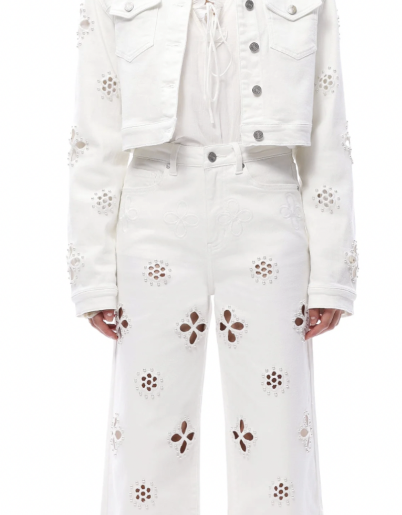 Pearl White Denim