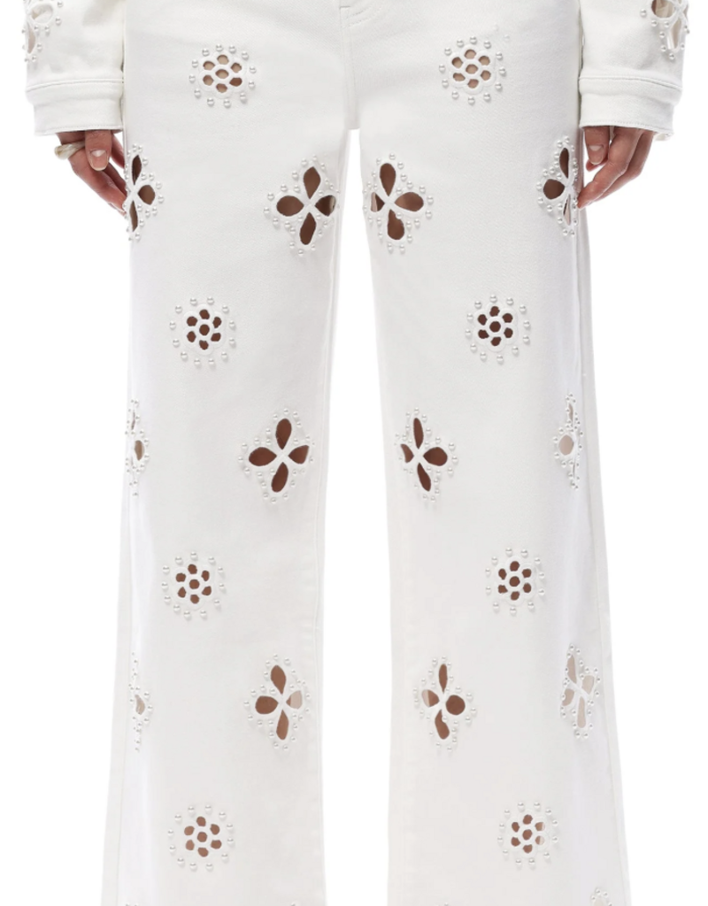 Pearl White Denim