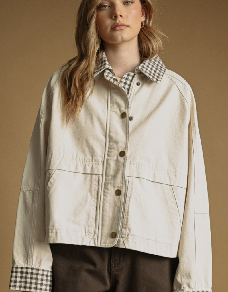 Gingham Jacket