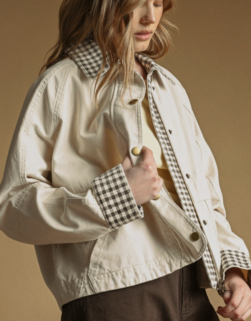 Gingham Jacket