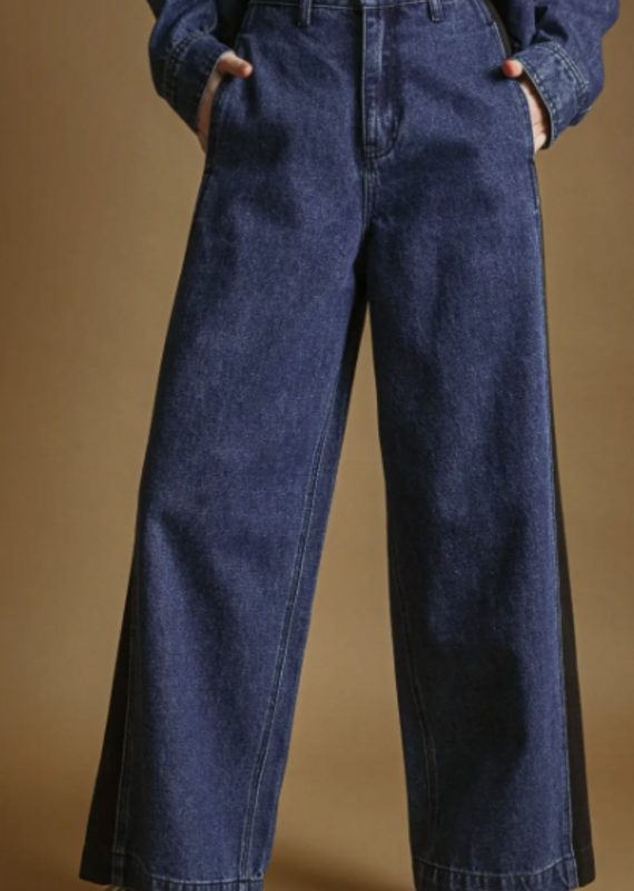 Contrast Pants