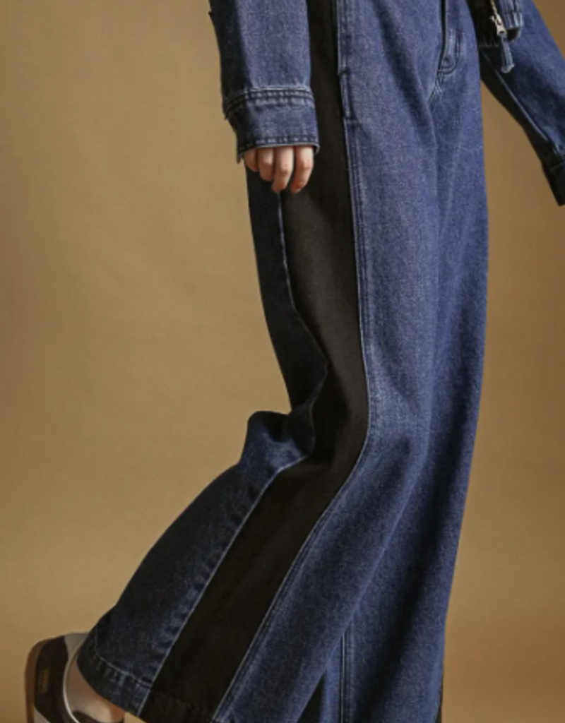 Contrast Pants