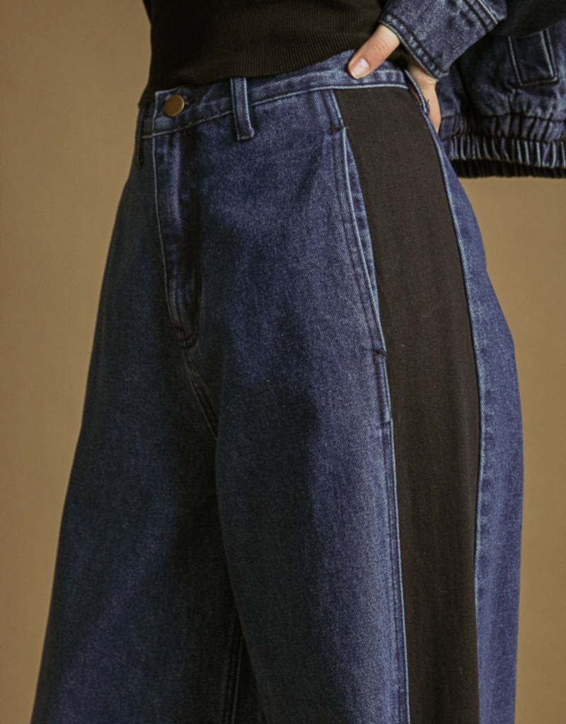 Contrast Pants